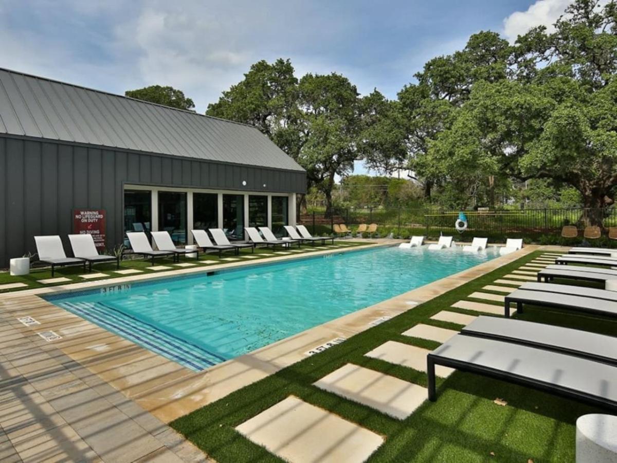 Luxurious New Unit 1Bd1Ba Pool, Golf Sim Apartment Austin Bagian luar foto